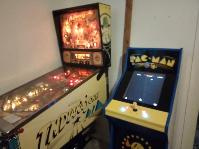 Flipper vintage remis à neuf